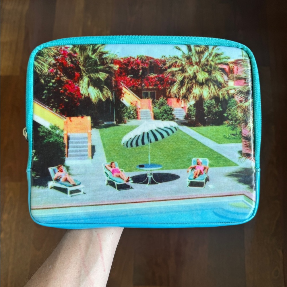 Kate Spade Colorful Tropical Print iPad Sleeve